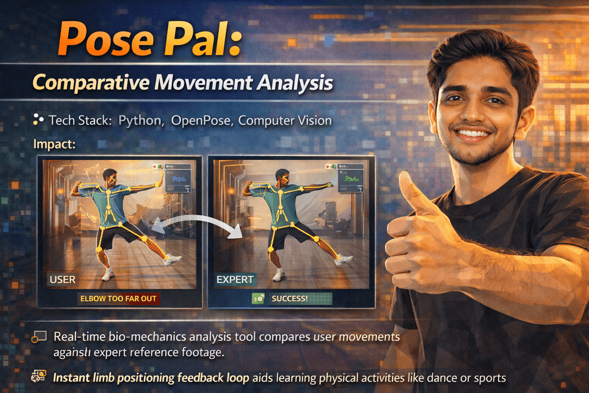 Pose Pal: Comparative Movement Analysis